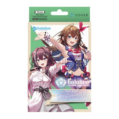 Hololive Official Card Game: Tokino Sora & AZKi Start Deck | 72-Card Anime Trading Card Game Starter Deck, Premium TCG Collectible Set for Fans