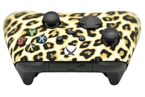 Wireless Custom Controller Compatible with PC, Windows 10+, Series X/S & One (Series X/S Leopard) - color: Series X/S Leopard
