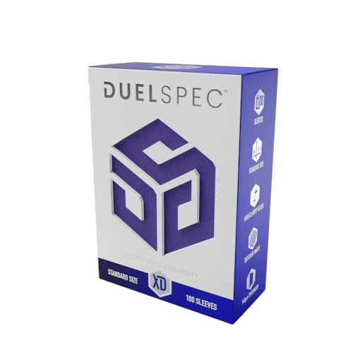 XD – Twilight Purple – Premium TCG Card Sleeves 100 Pack Standard Size 66x91mm Matte Deck Protectors, Opaque Back, Tournament Grade Trading Card Sleeves for Standard Trading Cards - color: Twilight Purple
