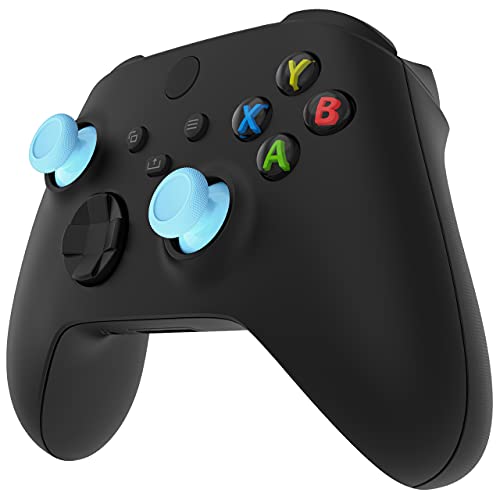 eXtremeRate Replacement Controller Joystick for Xbox One - 4 PCS Heaven Blue Thumbsticks Analog Thumb Sticks Parts for Xbox Series X/S, Xbox One S/X, Elite Controller with Repair Kit Screwdriver - color: Heaven Blue