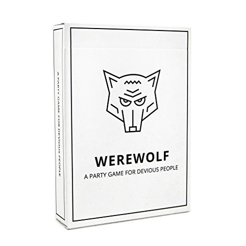 Stellar Factory Werewolf Party Game, Up to 35 Players, Ages 12+ | Social deduction & bluffing gameplay; 50 cards, 9 roles incl. Seer, Doctor & Witch; Made in USA cardstock.