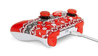 PowerA Wired Controller for Nintendo Switch - Pokémon Holiday Sweater, Gamepad, Game controller, Wired controller, Officially licensed - color: Pokémon Holiday Sweater