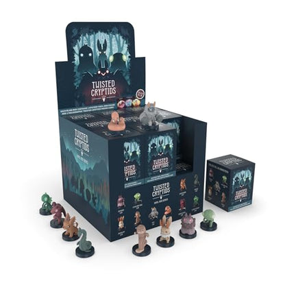 Unstable Games Twisted Cryptids Vinyl Mini Figure Blind Box - Includes a Playable Promo Card - Cute Adorable Figure Mystery Box - color: Vinyl Mini Mystery Box