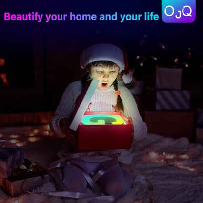 OJQ Light Up Letters LED Letter Room Decor Wall Decor Living Room Gifts | Boyfriend Home Decor Living Room Christmas Birthday Gifts for Girl Teen Girls Gifts Party Home Wall Decor-U - style: Letter-U