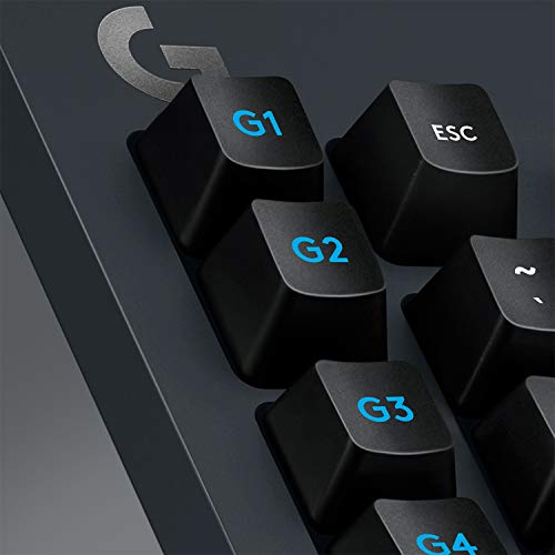 Logitech G613 Lightspeed Wireless Mechanical Gaming Keyboard, Multihost 2.4 GHz + Blutooth Connectivity - Black