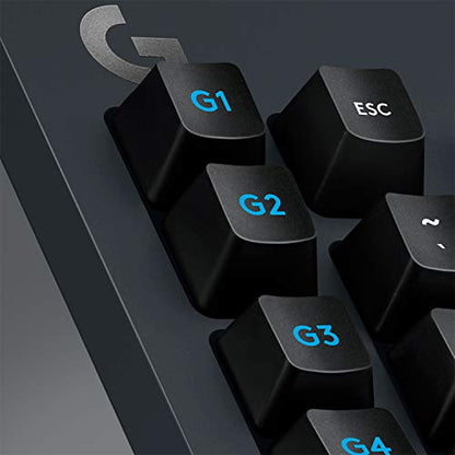 Logitech G613 Lightspeed Wireless Mechanical Gaming Keyboard, Multihost 2.4 GHz + Blutooth Connectivity - Black