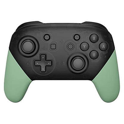 eXtremeRate Matcha Green Replacement Handle Grips for Nintendo Switch Pro Controller, DIY Custom Hand Grip Shell for Nintendo Switch Pro - Controller NOT Included - color: Matcha Green