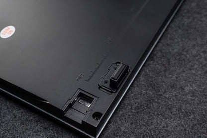Willow Mechanical Keyboard, 102 Keys, MAC/Win, Space Gray, Gateron Red Linear Hot Swap Switches, RF 2.4, Bluetooth, USB, PBT Keycaps, Aluminum Top