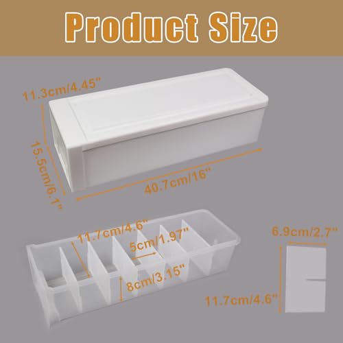 Toploader Storage Box, Trading Card Storage Box with 6 Dividers, Hard Plastic Box for Top Loaders, Sports Card Storage Case, Large for 200 Toploaders or 1200 Cards (16 x 6.1 x 4.45 in) - style: Pull-out Style