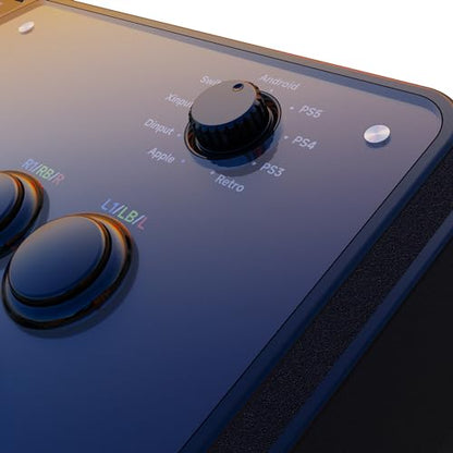 MAYFLASH Arcade Stick F700 for PS5, PS4, Switch, Switch 2, Windows, Apple, Android and more. Fight Stick Support Wireless Bluetooth, 2.4G Receiver and Wired Connection