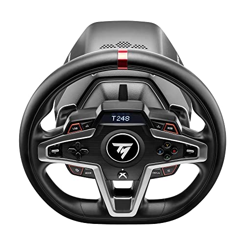 Thrustmaster T248X, Racing Wheel and Magnetic Pedals, HYBRID DRIVE, Magnetic Paddle Shifters, Dynamic Force Feedback & TH8S Shifter Add-On, 8-Gear Shifter (XBOX Series X/S, One, PC) - style: T248 Xbox with TH8S Shifter