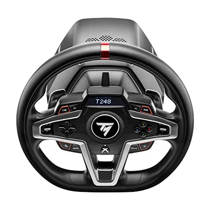 Thrustmaster T248X, Racing Wheel and Magnetic Pedals, HYBRID DRIVE, Magnetic Paddle Shifters, Dynamic Force Feedback & TH8S Shifter Add-On, 8-Gear Shifter (XBOX Series X/S, One, PC) - style: T248 Xbox with TH8S Shifter