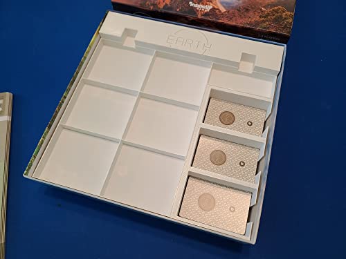 Insert/Organizer for Earth Board Game (fits Sleeved Cards)