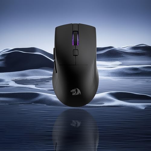 Redragon M618 LIT Wireless Gaming Mouse 10K DPI 70G Ultra-Light Remapping Keys - color: Black, size: Wireless