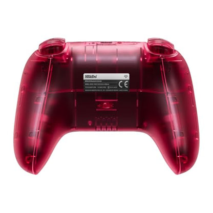 8Bitdo 64 Bluetooth Controller for Analogue 3D, Watermelon | Switch/Switch 2, Windows and Android Support, Wired USB, D-Input/S-Input Modes, Hall Effect Joystick, Vibration - color: Watermelon