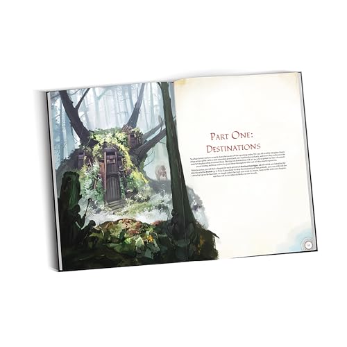 Nord Games: Dangerous Destinations - Hardcover RPG Supplement Book, for Storytelling & Fantasy Tabletop Roleplaying Games, 5e D&D Compatible, 448 Pgs