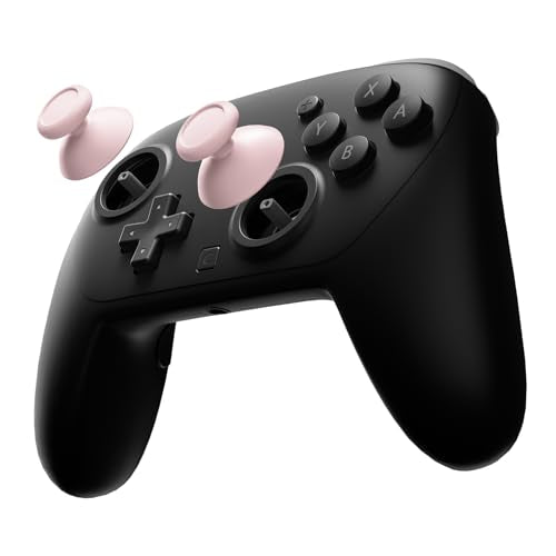 eXtremeRate Replacement 3D Joystick for Nintendo Switch 2 Pro Controller, Left Right Analog Stick Thumbsticks with Screwdriver Tools for Switch 2 Pro, Multi-Colors Options - Cherry Blossoms Pink - color: Cherry Blossoms Pink