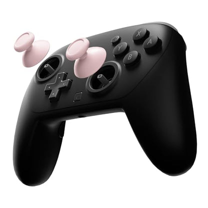 eXtremeRate Replacement 3D Joystick for Nintendo Switch 2 Pro Controller, Left Right Analog Stick Thumbsticks with Screwdriver Tools for Switch 2 Pro, Multi-Colors Options - Cherry Blossoms Pink - color: Cherry Blossoms Pink
