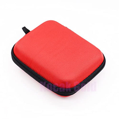 Carrying Pouch Bag Box Case for Gameboy Advance SP GBA SP Game Console Protective Bag Replacement (Red) - color: Red