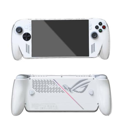 Transparent PC Protective Cover For ROG XBOX Ally X Game Console All-around Protection Scratch-proof Shockproof Impact-resistant Sweat-proof Sleeve Case Gaming Accessories