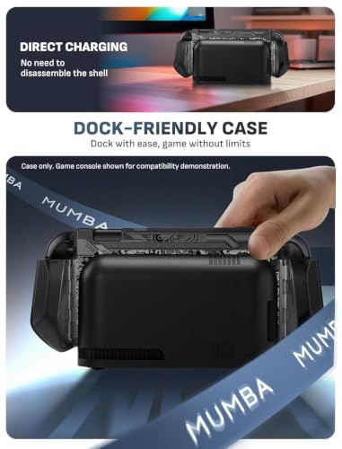 Mumba Blade Series Case for Nintendo Switch 2 [Dock Friendly] [Military-Grade Protection] Switch 2 Grip Protective Cover Shell, Quick-Release Joy-Con, Accessories for Switch 2 Controllers (Mixtape) - color: Mixtape