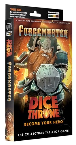 Dice Throne Box Game - Strategic Dice & Card Battler (Forgemaster) - style: Forgemaster