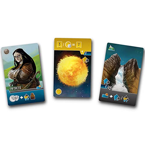 Renegade Game Studios Wayfarers of the South Tigris Dice Placement Strategy Board Game, 1-4 Players, 60-90 Minutes | Strategic dice placement and worker management game for 60-90 minutes, featuring desert exploration and tableau building