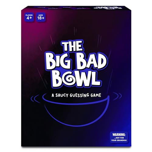 Gouda Games Big Bad Bowl – Ultimate 600 Cards Fun Party Game for Adults | Engaging Icebreakers, Hilarious Group Challenges, Guessing Game, Travel-Friendly, Gift for Game Night, Ages 18+