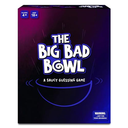 Gouda Games Big Bad Bowl – Ultimate 600 Cards Fun Party Game for Adults | Engaging Icebreakers, Hilarious Group Challenges, Guessing Game, Travel-Friendly, Gift for Game Night, Ages 18+