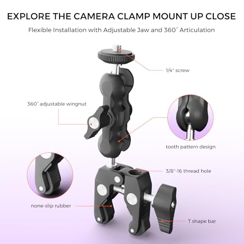 NearStream VM33 3-Pack Multi Camera Live Streaming Kit, 3 Wireless Streaming Cameras with Tripod, Super Clamps & Tablet Holder for Church, Sports, Podcasts, Interviews & Events (VM33 3-Pack Kit)