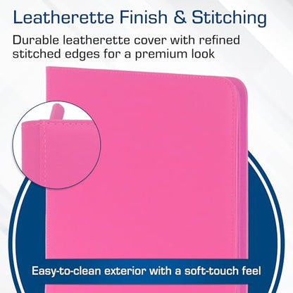 BCW 12 Pocket Z-Folio LX Game, Pink - color: Pink
