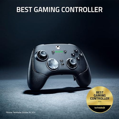 Razer Wolverine V3 Pro Wireless Gaming Controller: Licensed for Xbox Series X|S, Xbox One, Windows PC - 6 Remappable Buttons - Fast Triggers - Customizable Thumbsticks - Wired Tournament Mode - Black - color: Black