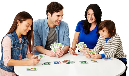 Mattel Games Skip-Bo, Ages 7+, 2-6 Players | Classic Sequencing Card Game for Kids, Teens & Grown-Ups, Travel, Camping & Game Night, 52370