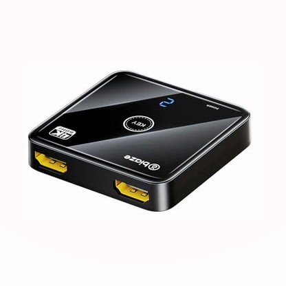 HDMI Switch 4K@60Hz, Bi-Directional HDMI Switcher 2 in 1 Out, No External Power Compatible with PS5, PS4, Xbox Series X/S, Roku, Fire Stick, Black - color: B-Black