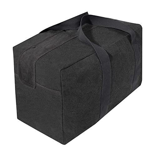 Rothco Canvas Parachute Cargo Bag | Built From Rugged Canvas, This Spacious Cargo Bag Hauls Gear With Ease—Durable, Reliable, And Ready - color: Charcoal Grey