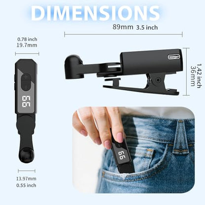 FUCINMTO Rechargeable Auto Clicker for Smart Phone, Adjustable Speed Clickers for iPhone iPad Apps Tiktok, Instant Click Simulation Finger Continuous Click for Game, Live Broadcasts Likes, Lightning Deal, Social Media Tasks