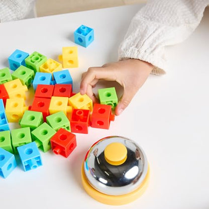 Miniland Creative Board Games for Kids +6 Years, Fun Family Games with Cards & Polycube Challenges, Encouraging Creativity, Speed and Family Fun, Kids Toys, Up to 4 Players | Clickies - color: Clickies