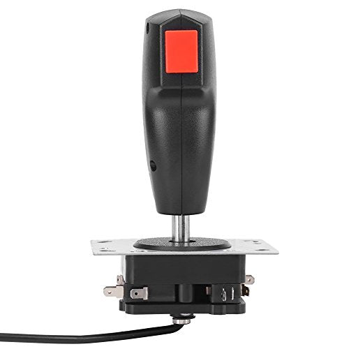 B0Bzqljh25, Joystick with 8 Way Movement, Flight Trigger & Top Fire Button for an Additional Game Rear Mounted Together A Front Designed for Simulator Machines [video game]