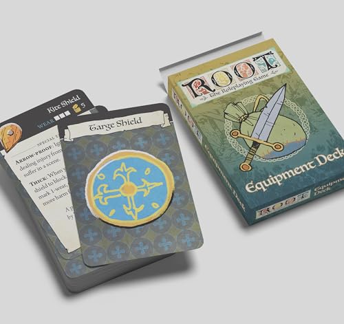 Magpie Games Root The Roleplaying Game: Equipment Deck Expansion – Adds 55 Weapon and Gear Cards - style: Equipment Deck