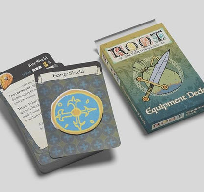 Magpie Games Root The Roleplaying Game: Equipment Deck Expansion – Adds 55 Weapon and Gear Cards - style: Equipment Deck