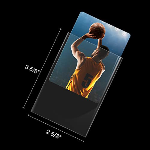 Clear Penny Card Sleeves 200 Count, Card Protectors Sleeves for Baseball Cards, Game Cards and Trading Cards