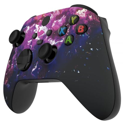 Stealth Controllers Wireless Controller for Xbox Series S, Xbox Series X, Xbox One - Soft Touch Feel - Custom Series S/X Controller (Dark Matter) - color: Dark Matter