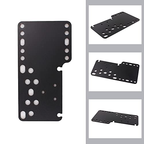 RASTP PC USB Handbrake Plate For SIM Racing Games Logitech G27 G25 G29 T500 T300(ONLY Plate) - color: Style A-Black