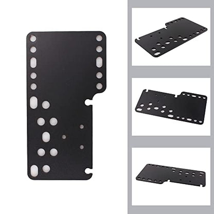 RASTP PC USB Handbrake Plate For SIM Racing Games Logitech G27 G25 G29 T500 T300(ONLY Plate) - color: Style A-Black