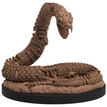 Epic Encounters: Chamber of The Serpent Folk - RPG Fantasy Roleplaying Tabletop Game with 20 Detailed Miniatures, Double-Sided Game Mat, & Game Master Adventure Book with Monster Stats, 5E Compatible | Includes 20 Unpainted Serpent Folk Miniatures, Double