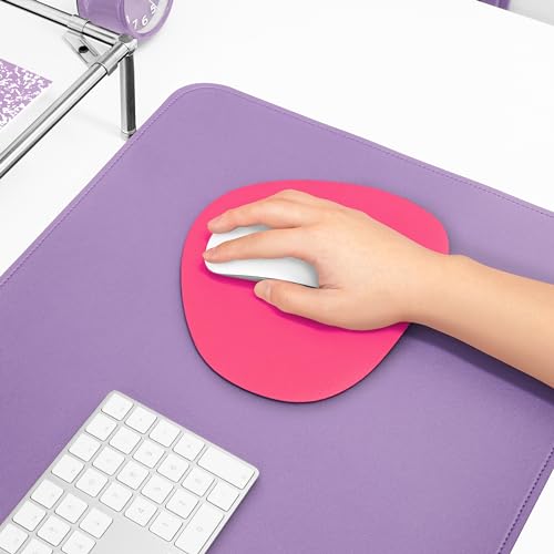 GREEDY FARMERS Mouse pad, Non-Slip Washable Waterproof Computer Mouse pad (Hot Pink) - color: Hot Pink