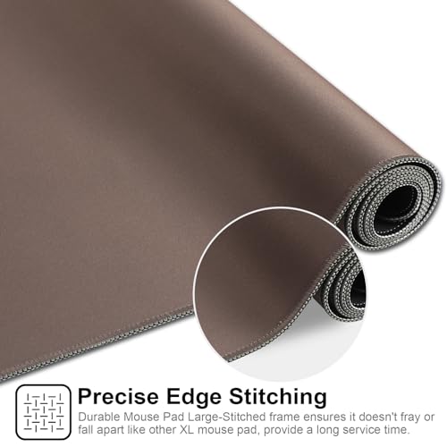 XXL Gaming Mouse Pad 35.4x15.7 Professional Large Mouse Pad & Computer Game Mouse Mat-90x40 Chocolateus - color: 90x40 Chocolateus, size: 35.4x15.7x0.1IN