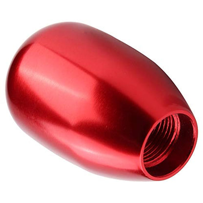 Dweekiy Weighted Metal Shift Knob (157g) 6-Speed Universal Manual for Real Car & Sim Racing, Red Gear Shift Head Shifter - Ergonomic Grip, Fits G29/G920 - color: Red