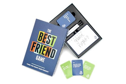 DSS Games The Best Friend Game: Think You Know Your Friends? [A Party Game | Card Game for Adults & Teens for Friends | Birthday Gift | Game Night]