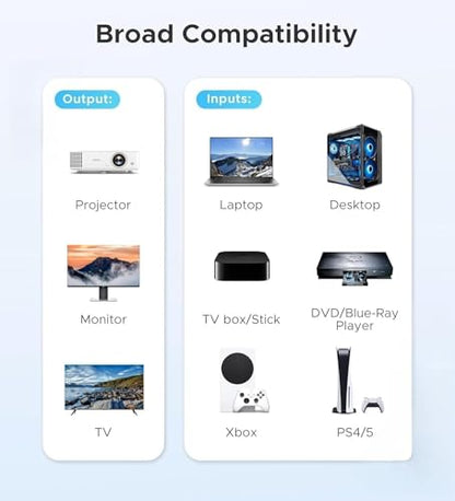 HDMI 2.0 Switch, 4K@60Hz HDMI Switcher 7 in 1 Out with IR Remote, 7 Port HDMI Selector Box Support HDMI2.0, Dolby Vision/Atmos, HDR10 for Box, Switch, PS5/4, Roku, Fire -Stick